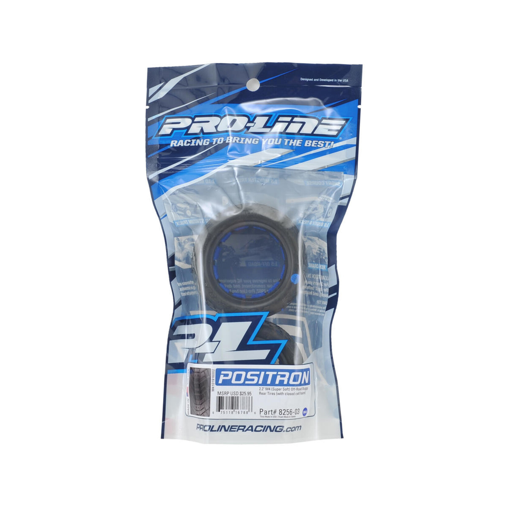 Pro-Line #8256-03  Pro-Line Positron 2.2" Rear Buggy Tires (2) (M4)