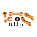 Traxxas #7746-ORNG  Traxxas X-Maxx Aluminum Steering Bellcrank Assembly (Orange)