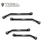 Treal #X003Q5LLN7 Treal Hobby TRX-4M Aluminum High Clearance Link Set (Black) (4)