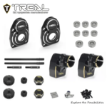 Treal #X003YCWR21 Treal Hobby SCX10 Pro Rear Portal Axle Kit