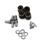 Treal Treal Hobby Axial SCX24 Brass Wheel Hex Hub Adapters (4) (2.4g) (+5mm) #X002XW30OR