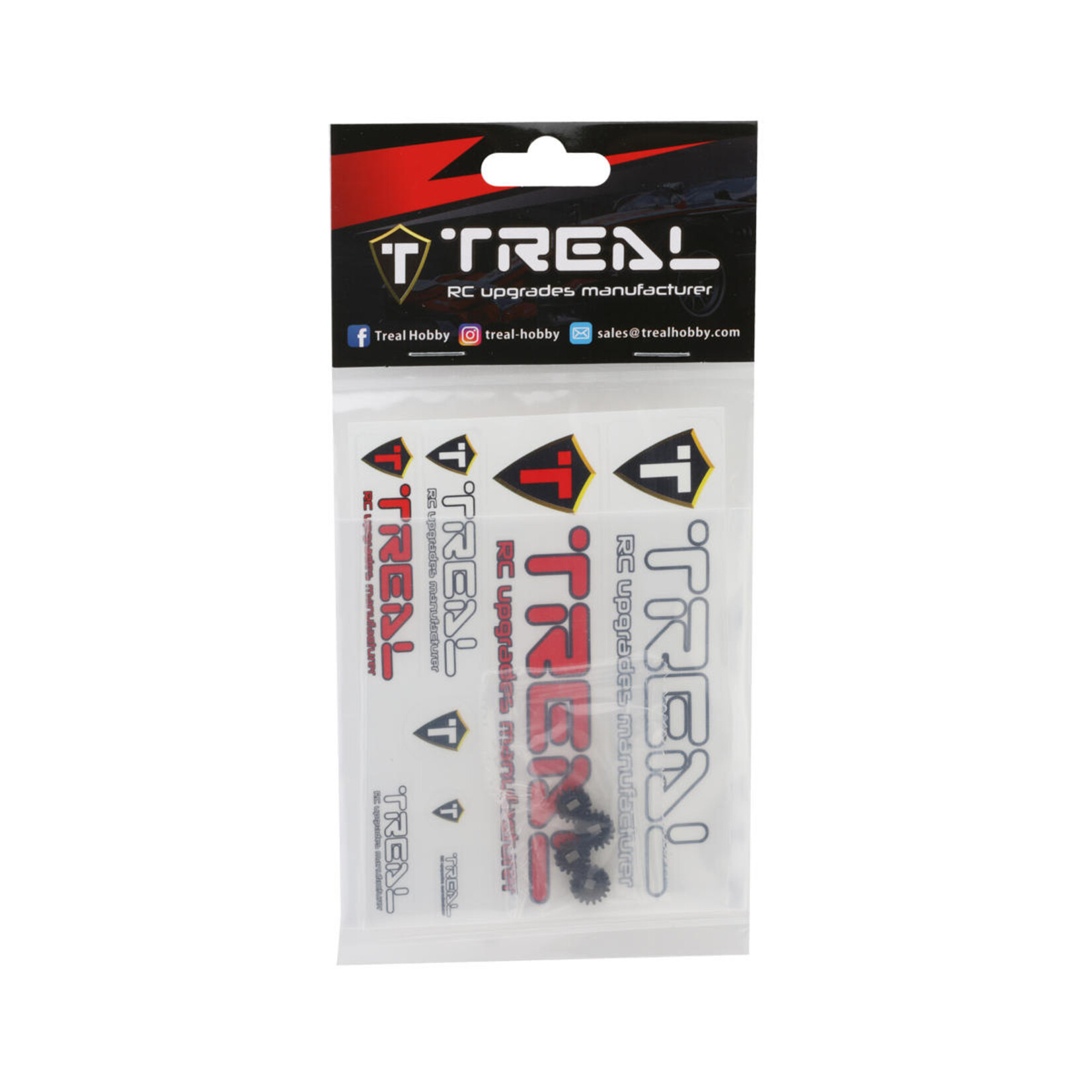 Treal #X003SD61JL Treal Hobby Axial SCX24 Hardened Steel Overdrive Portal Gears (15T/17T)