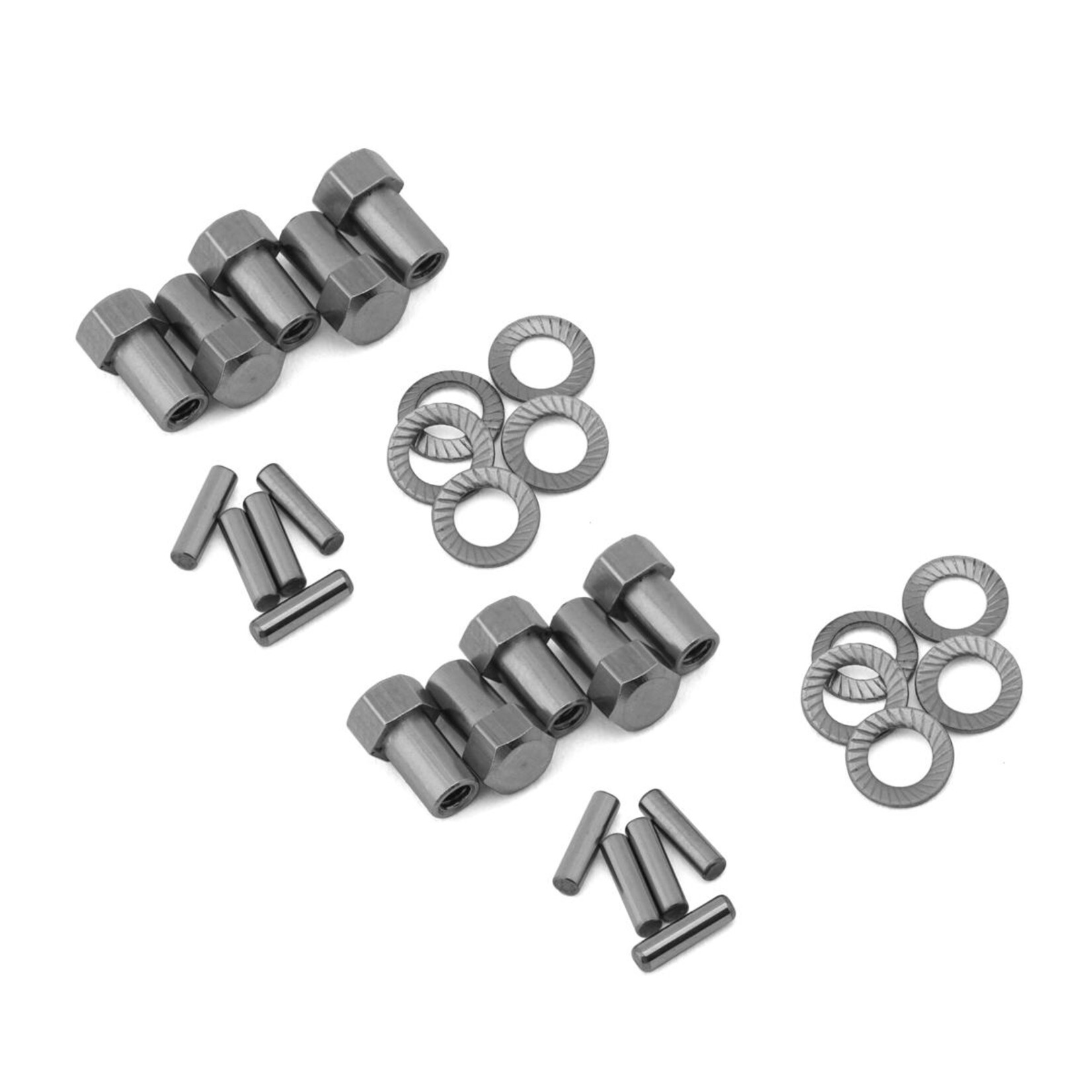 Treal #B07GPG92T8 Treal Hobby Axial SCX24 Extended Wheel Hub Hardware