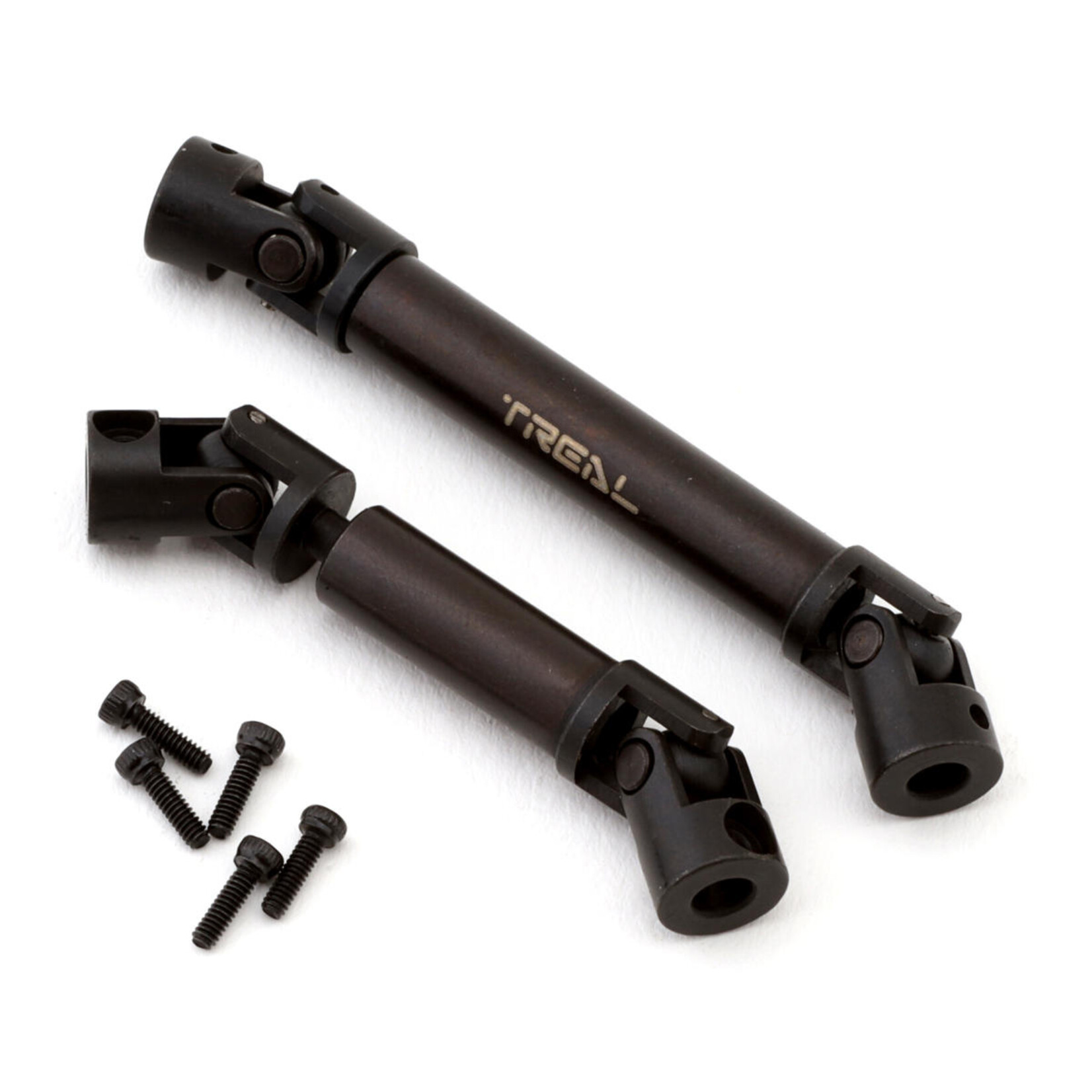 Treal #X002WMLWA7 Treal Hobby Axial SCX24 Hardened Steel Driveshaft Set (C10/Jeep/Bronco)