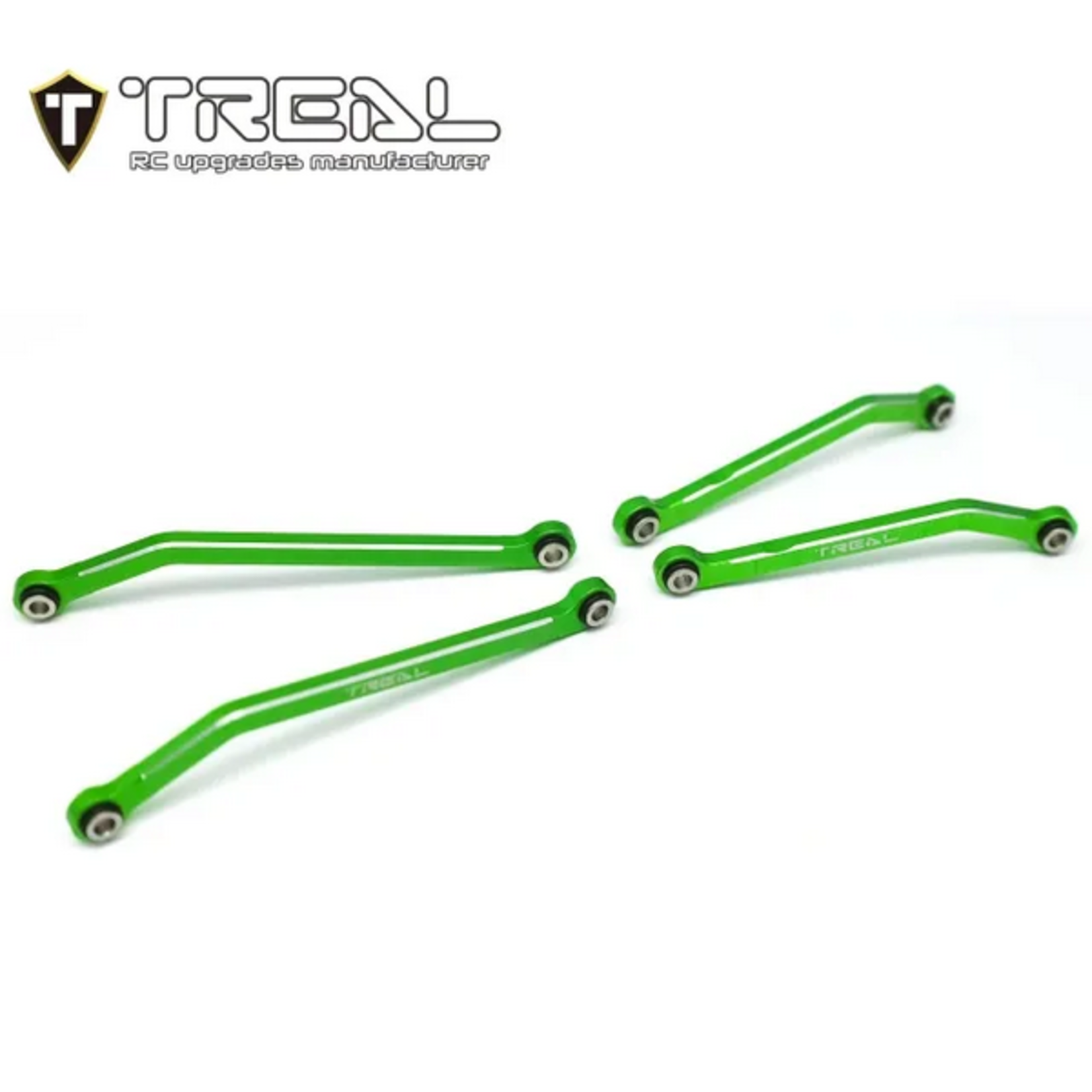 Treal #X003Q5IIAV Treal Hobby TRX-4M Aluminum High Clearance Lower Links (Green) (4)