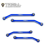 Treal Treal Hobby TRX-4M Aluminum High Clearance Lower Links (Blue) (4) #X003Q5LLLT