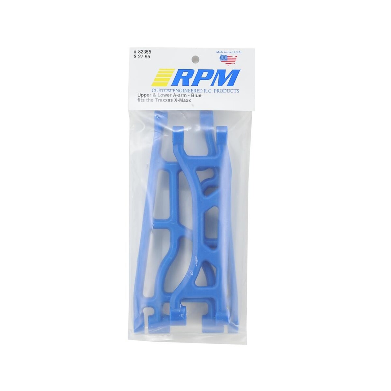 RPM RPM Traxxas X-Maxx Upper & Lower A-Arms (Blue) (2) #82355