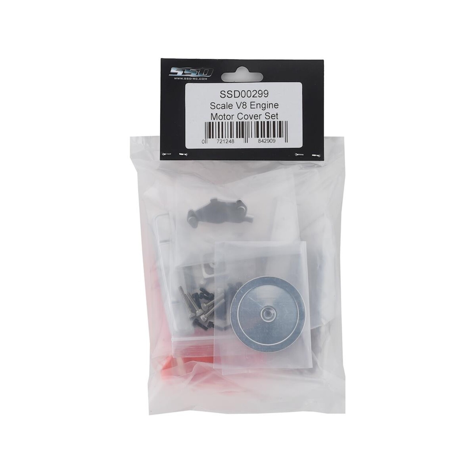 SSD RC #SSD00299 SSD RC Scale V8 Engine Motor Cover Kit