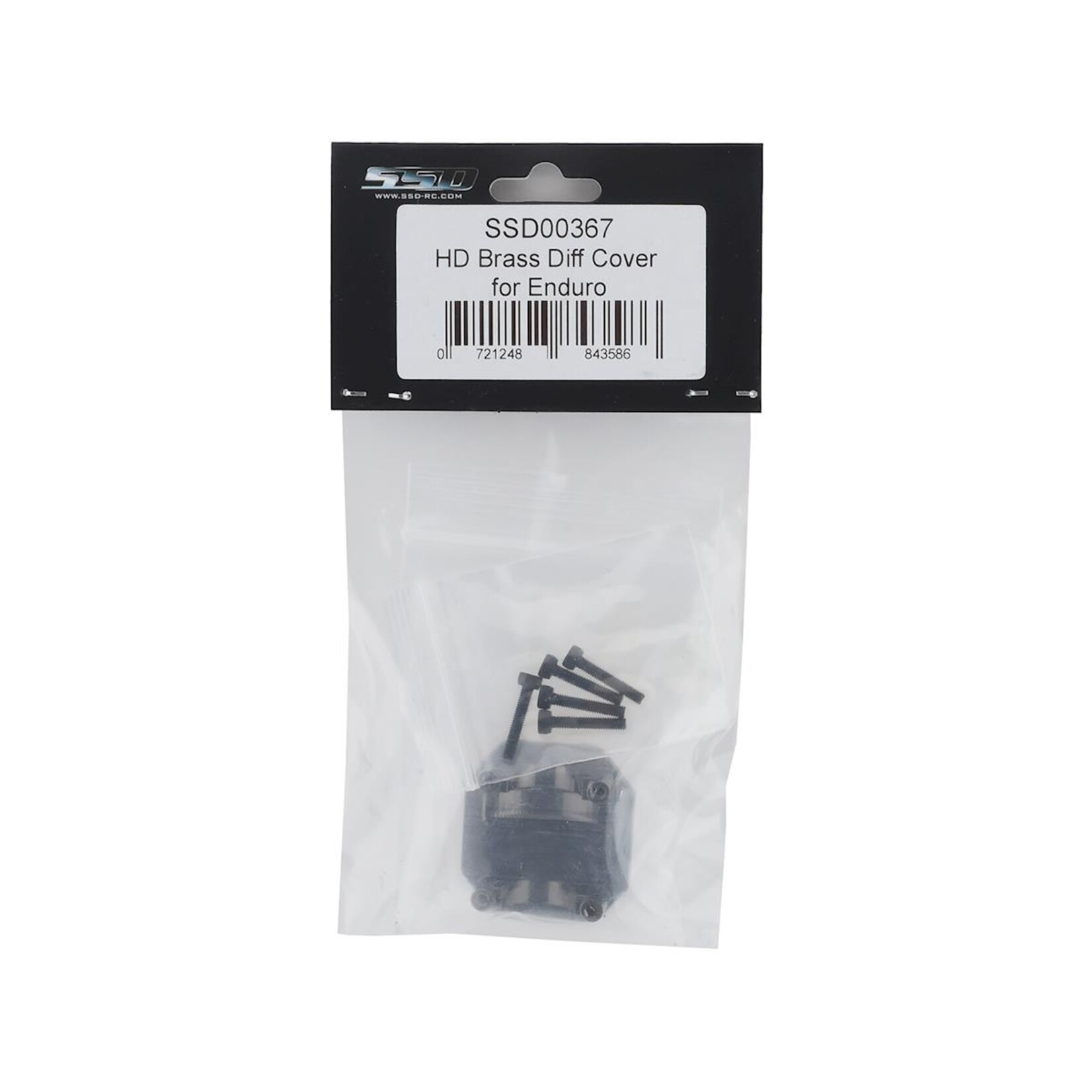 SSD RC #SSD00367 SSD RC Enduro HD Brass Differential Cover