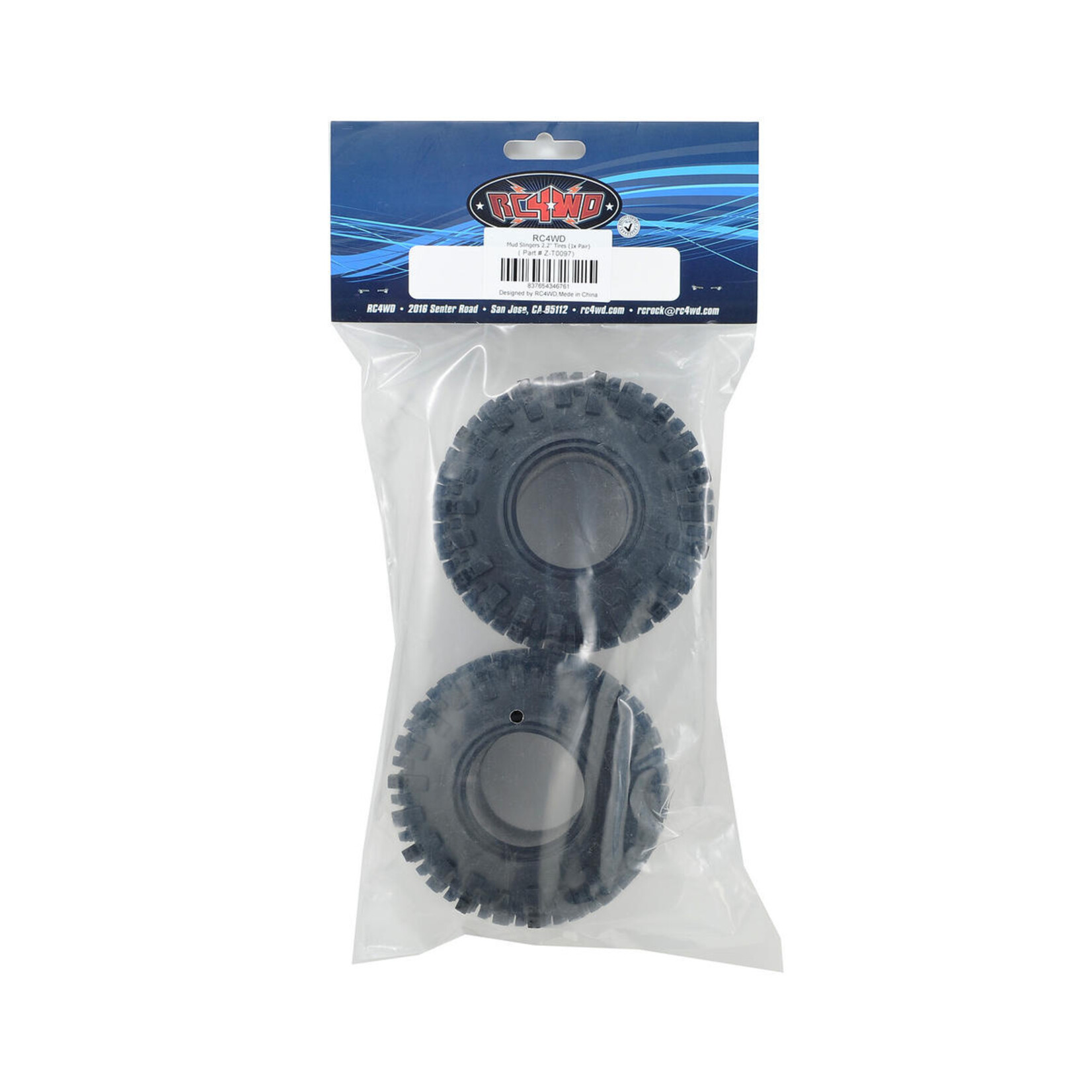 RC4WD RC4WD Mud Slingers 2.2" Rock Crawler Tires (2) (X3) #Z-T0097