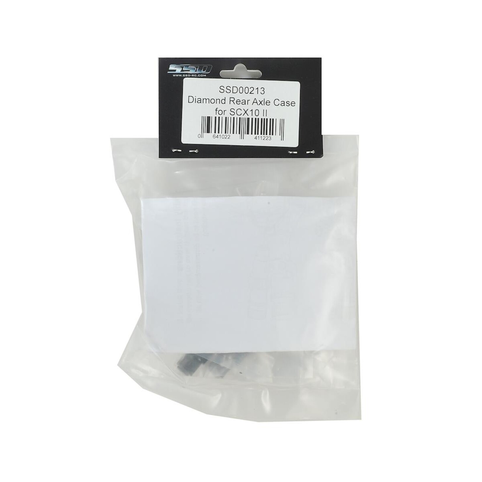 SSD RC #SSD00213 SSD RC SCX10 II Diamond Pro Rear Axle Case