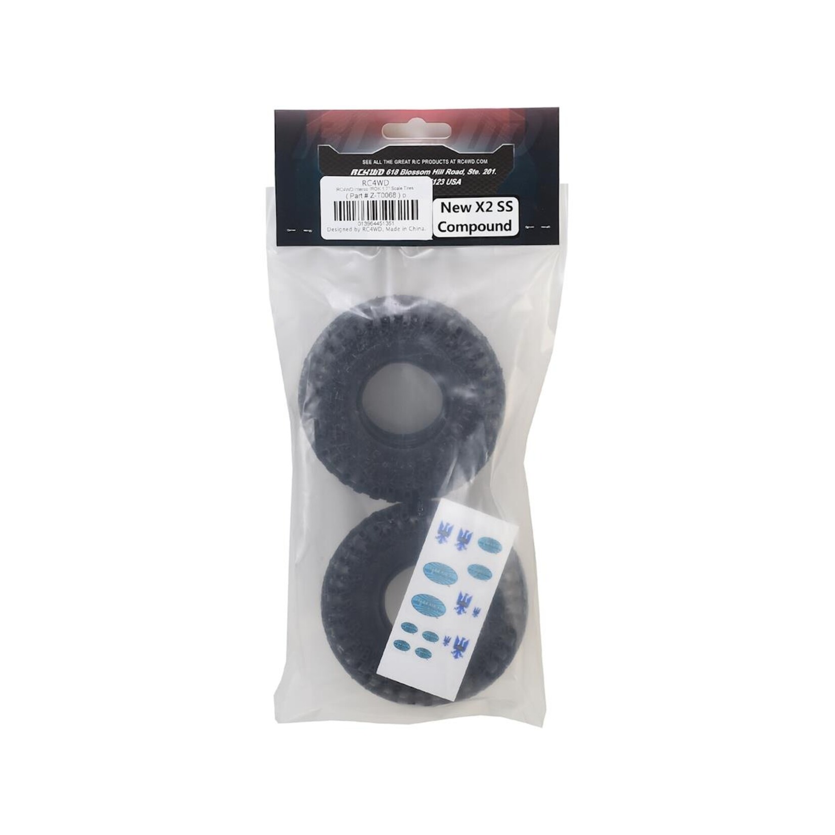 RC4WD #Z-T0068 RC4WD Interco IROK 1.7" Scale Tires (2)