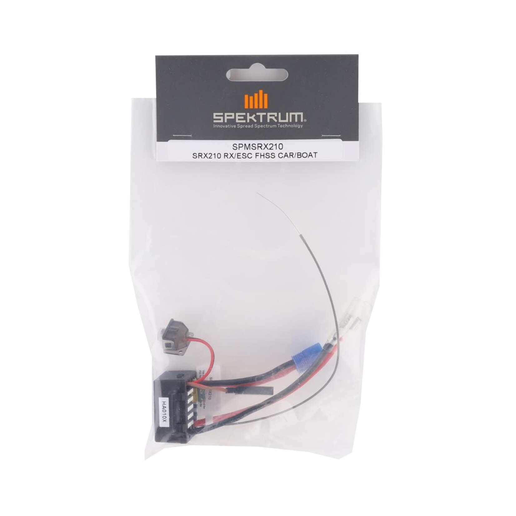 Spektrum #SPMSRX210 Spektrum RC SRX210 FHSS 2-Channel Receiver & ESC