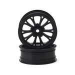 Pro-Line Pro-Line Pomona Drag Spec 2.2" Front Drag Racing Wheels (2) w/12mm Hex (Black) #2775-03