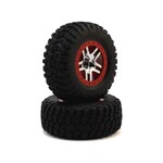 Traxxas #5877R Traxxas BFGoodrich Mud TA Front Pre-Mounted Tires (2) (Satin Chrome) (Standard)