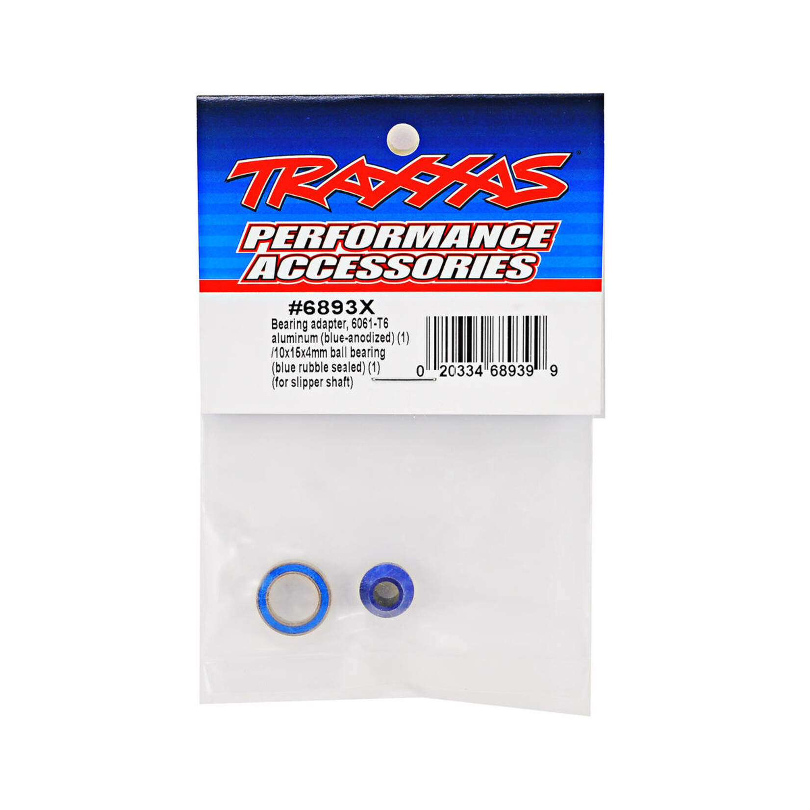 Traxxas #6893X Traxxas Aluminum Slipper Shaft Bearing Adapter w/Bearing