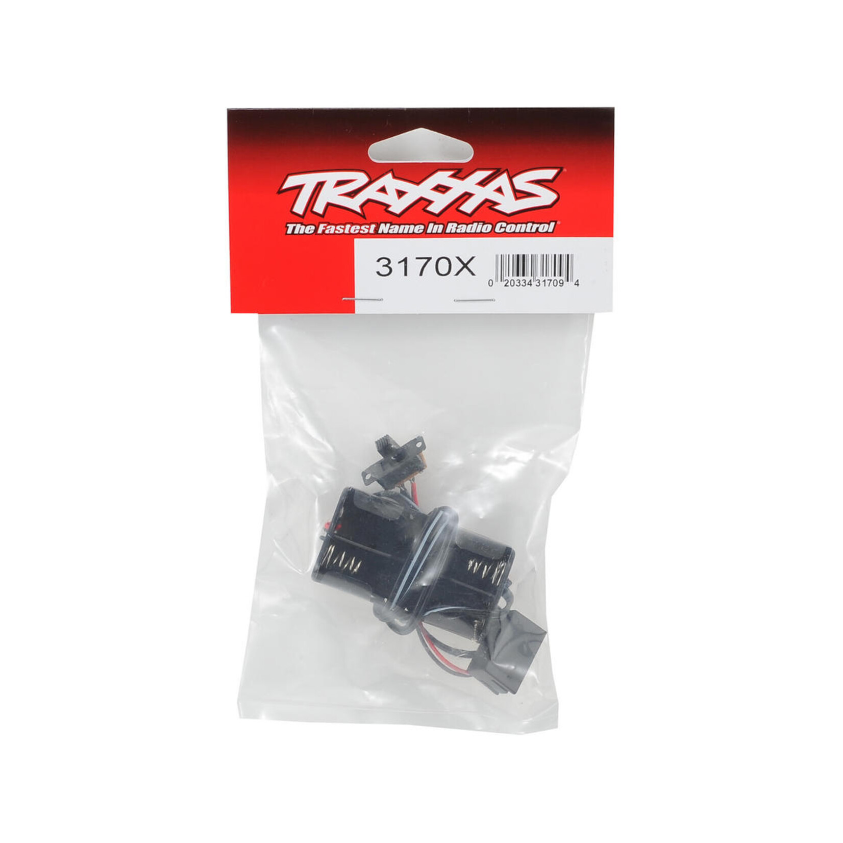 Traxxas Traxxas 4-Cell Battery Holder w/Switch #3170X
