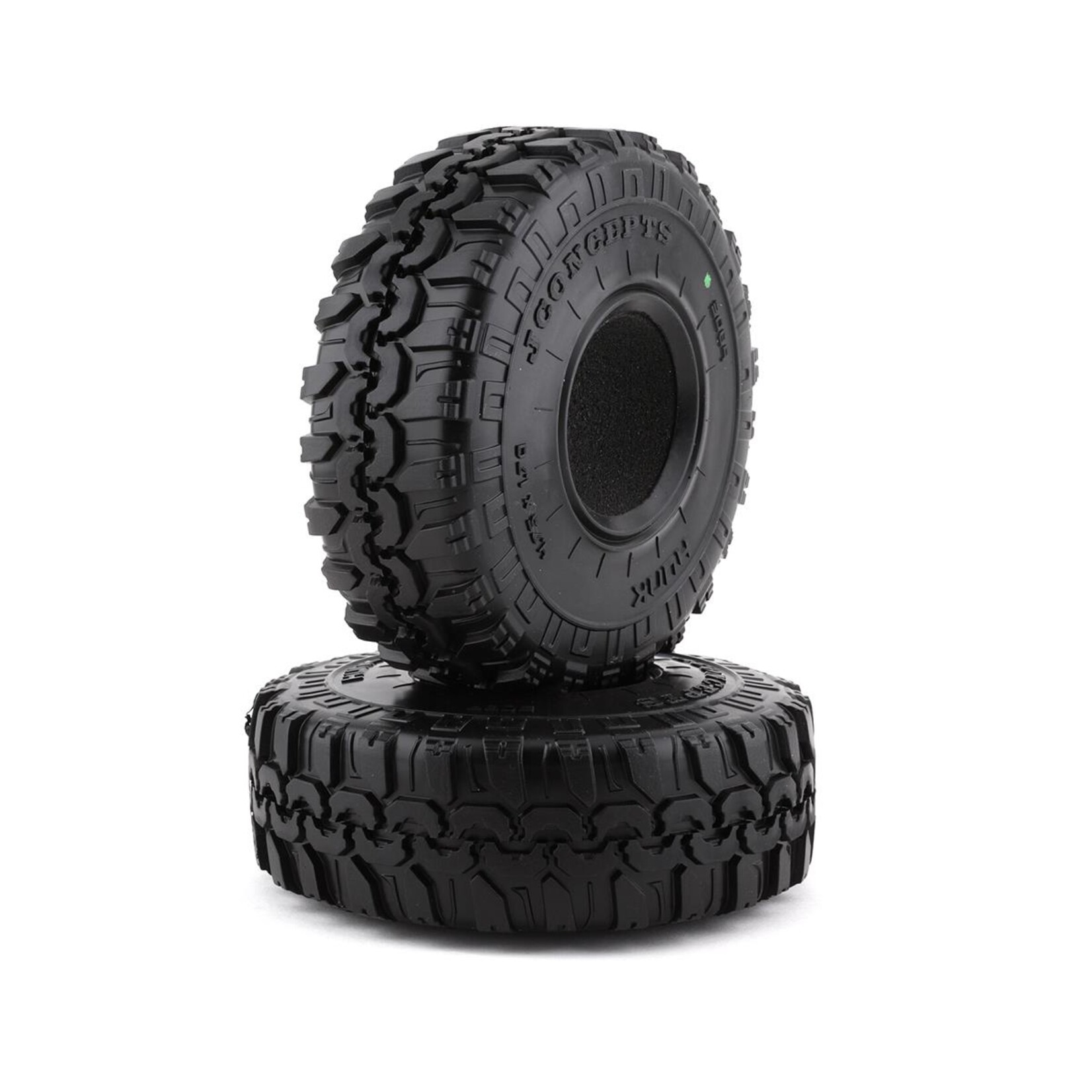JConcepts #3089-02 JConcepts Hunk 1.9" Performance Class 2 All Terrain Crawler Tires (2) (Green)
