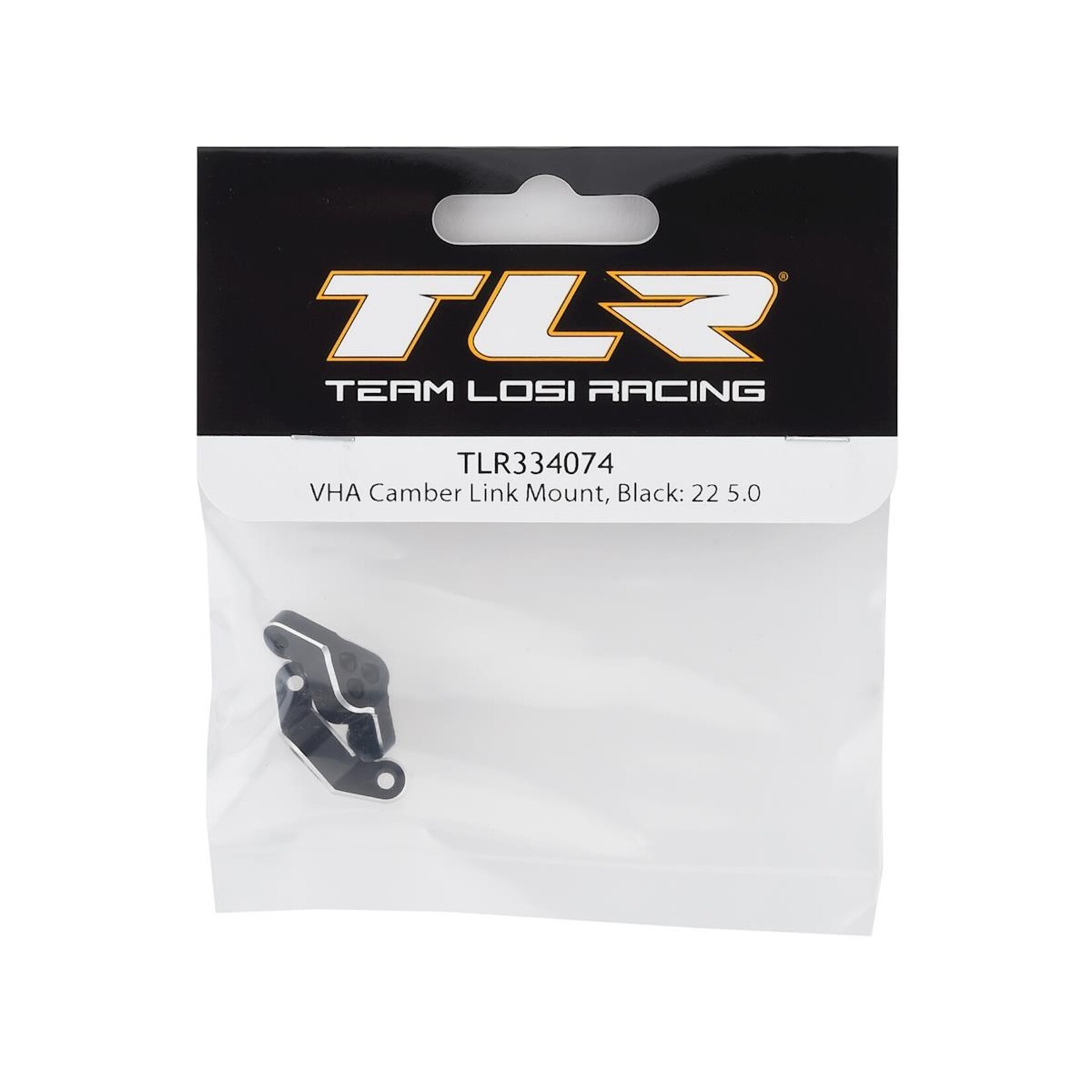 TLR Team Losi Racing 22 5.0 VHA Camber Link Mount (Black) #TLR334074