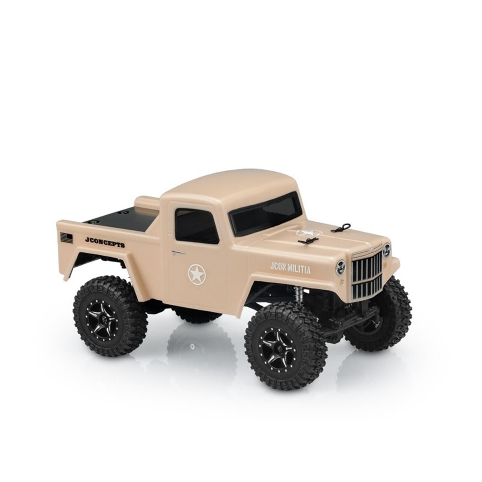 JConcepts #0454 JConcepts Axial SCX24 JCI Creep Mini Crawler Body (Clear)