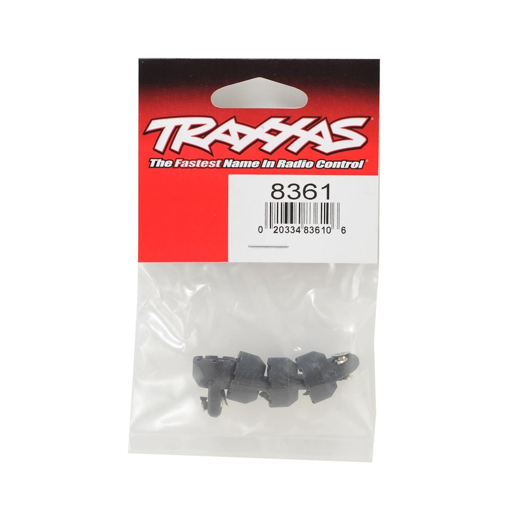 Traxxas #8361 Traxxas 4-Tec 2.0 Shock Caps (Black) (4)