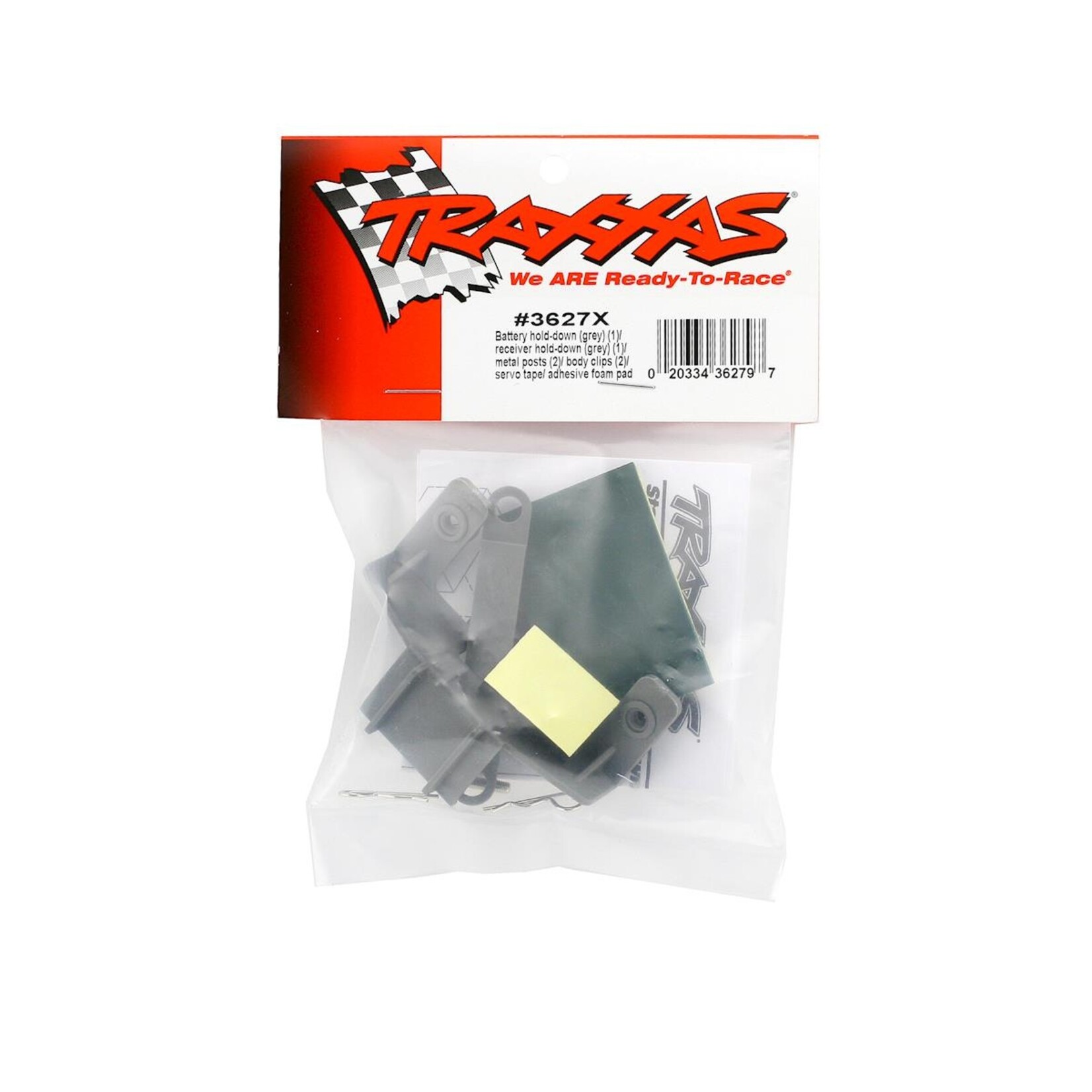 Traxxas Traxxas Two-Piece Receiver and Battery Hold-Down #3627X