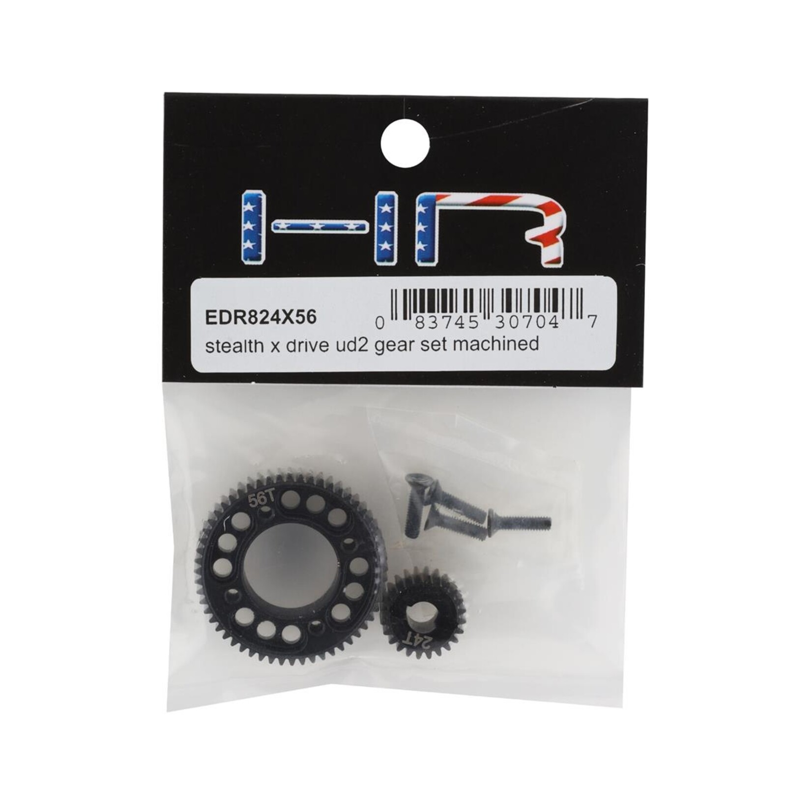 Hot Racing Hot Racing Enduro Stealth X UD2 Machined Underdrive Gear Set #EDR824X56