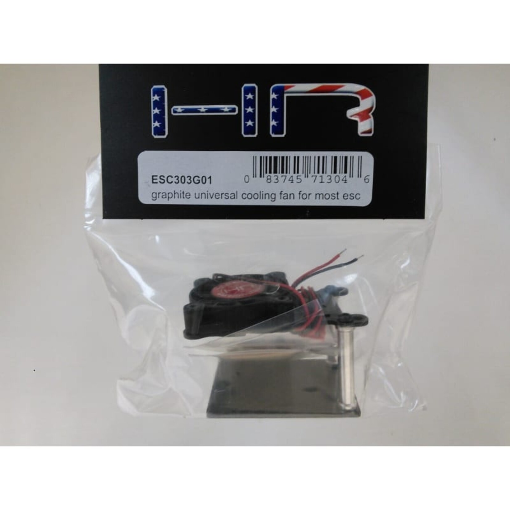 Hot Racing #ESC303G01 Hot Racing ESC Cooling Fan w/Adjustable Carbon Fiber Base