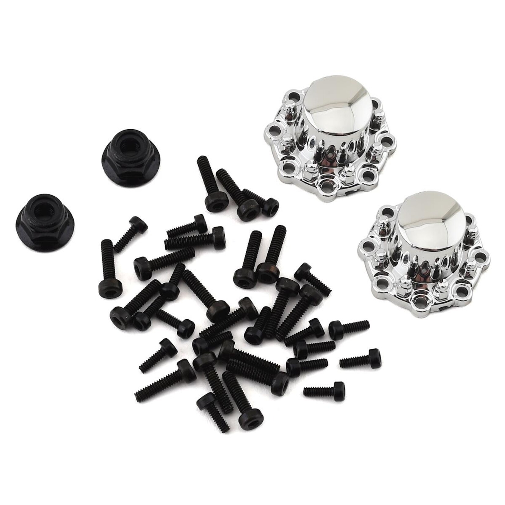 JConcepts #3389C JConcepts Colt 1.9" Beadlock Wheel w/Cap (Chrome) (2)