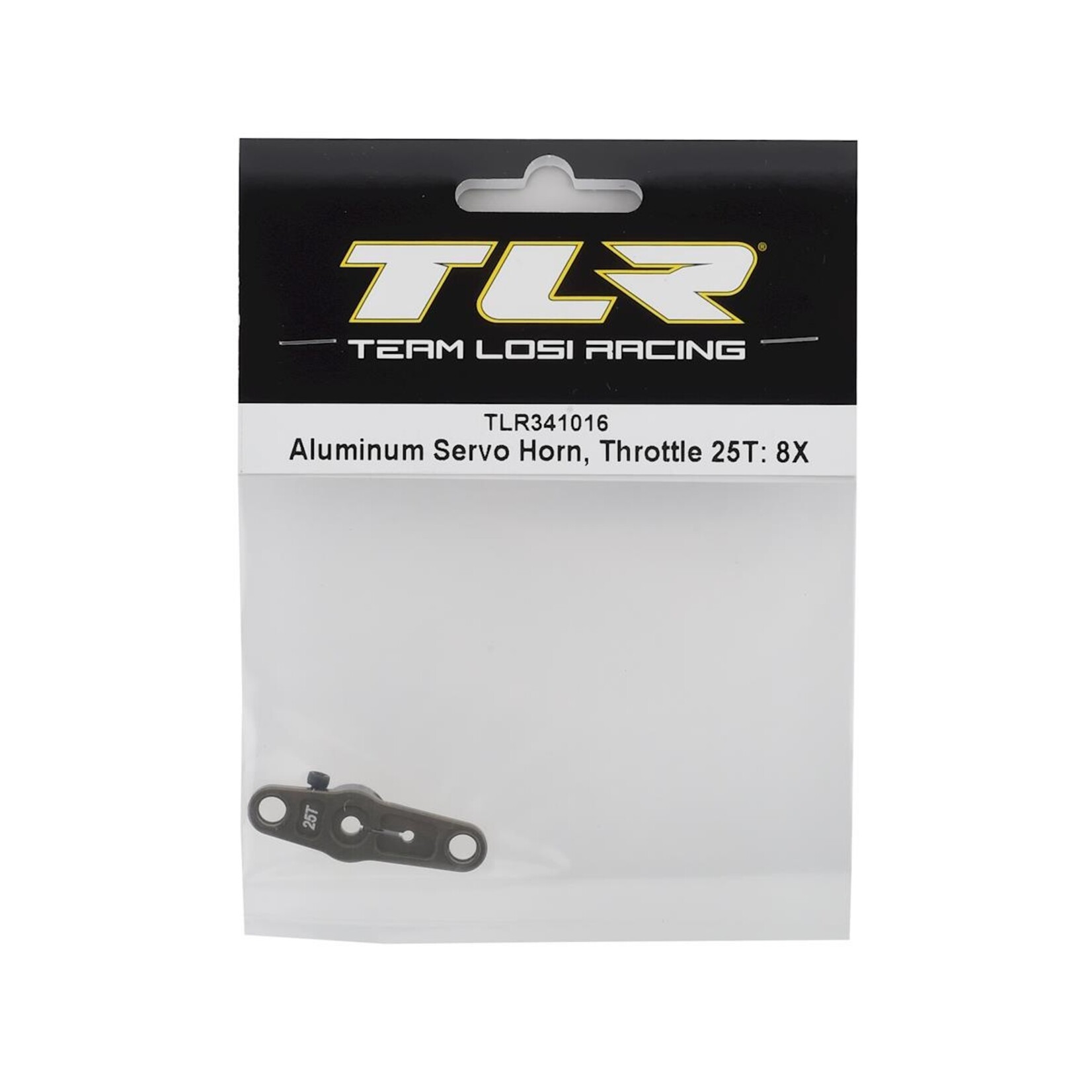 TLR Team Losi Racing 8IGHT-X Aluminum Throttle Servo Horn (25T) #TLR341016