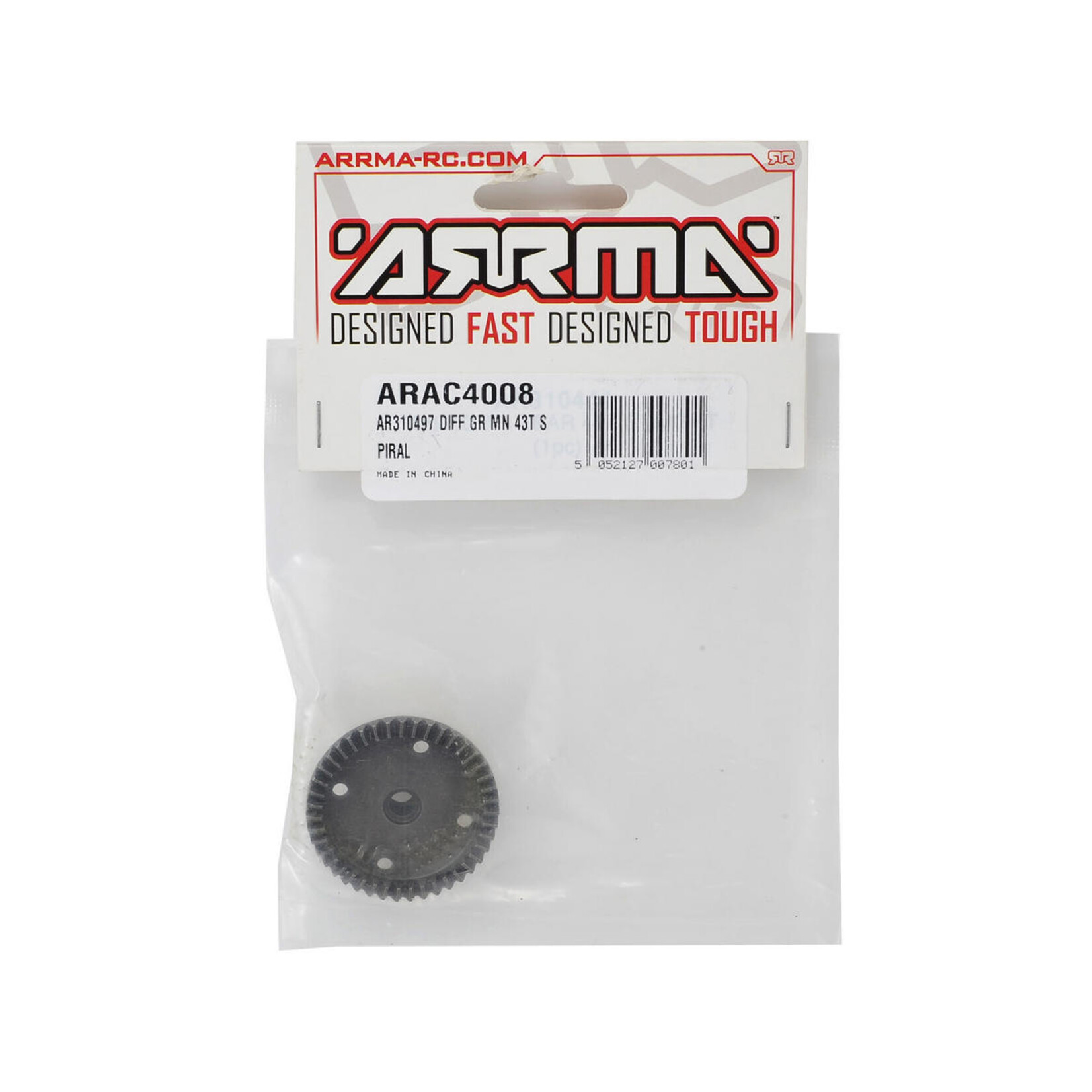 ARRMA Arrma Spiral Cut Differential Gear (43T) #AR310497