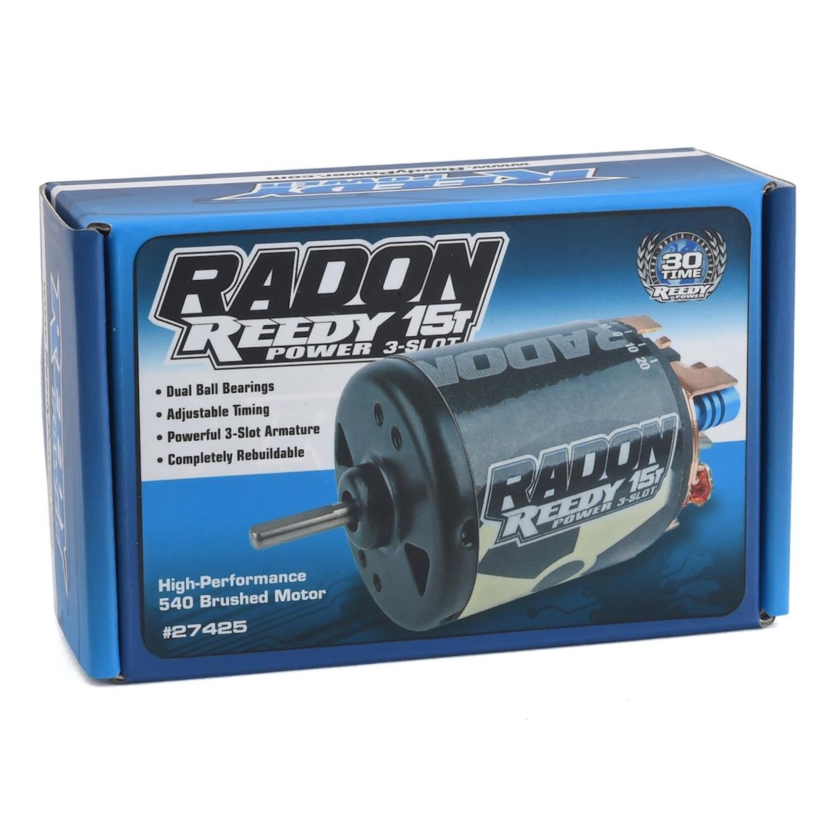 Reedy Reedy Radon 2 3-Slot Brushed Motor (15T) (4100Kv) #27425