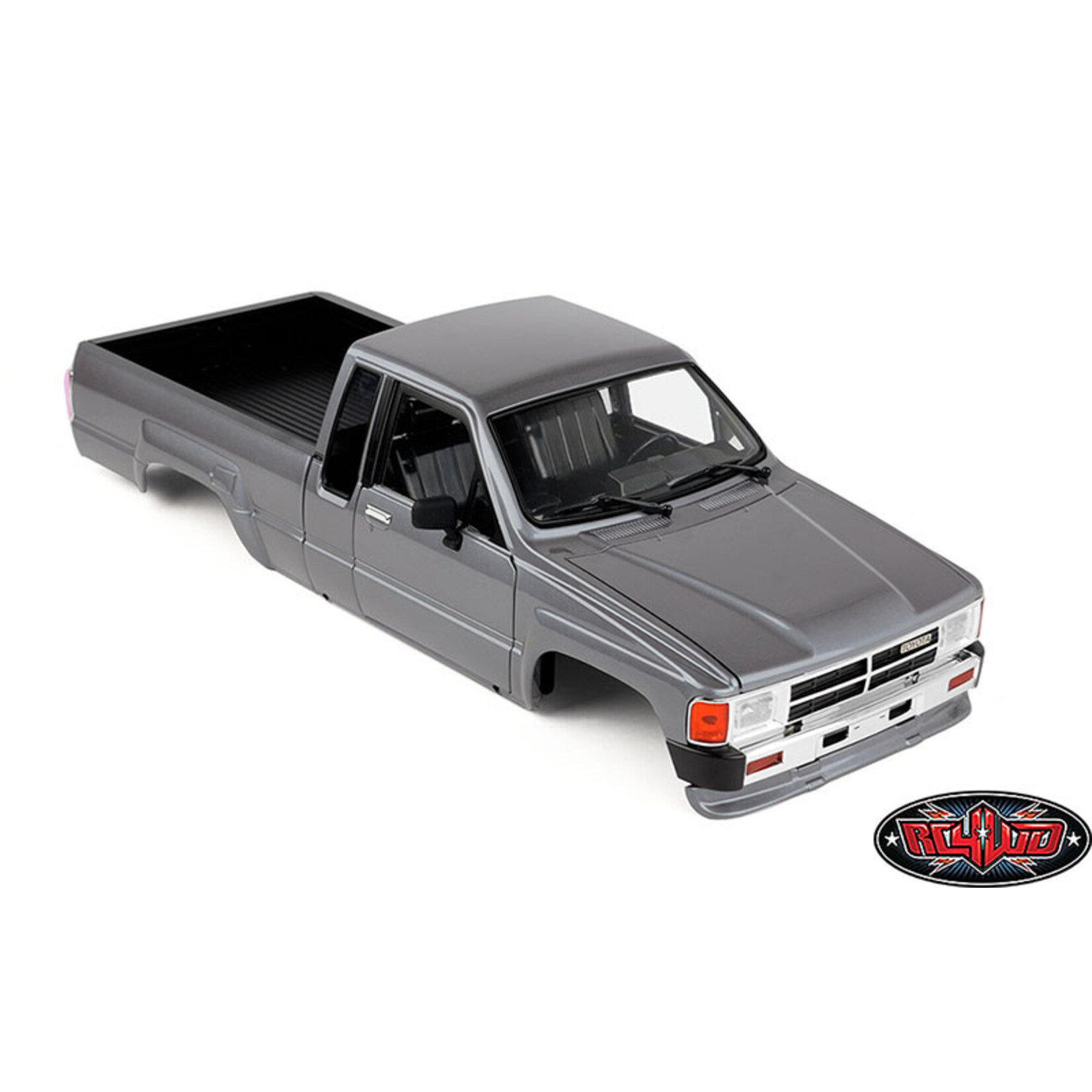 RC4WD #Z-B0271 RC4WD 1987 Toyota XtraCab Hard Body Complete Set (Grey)