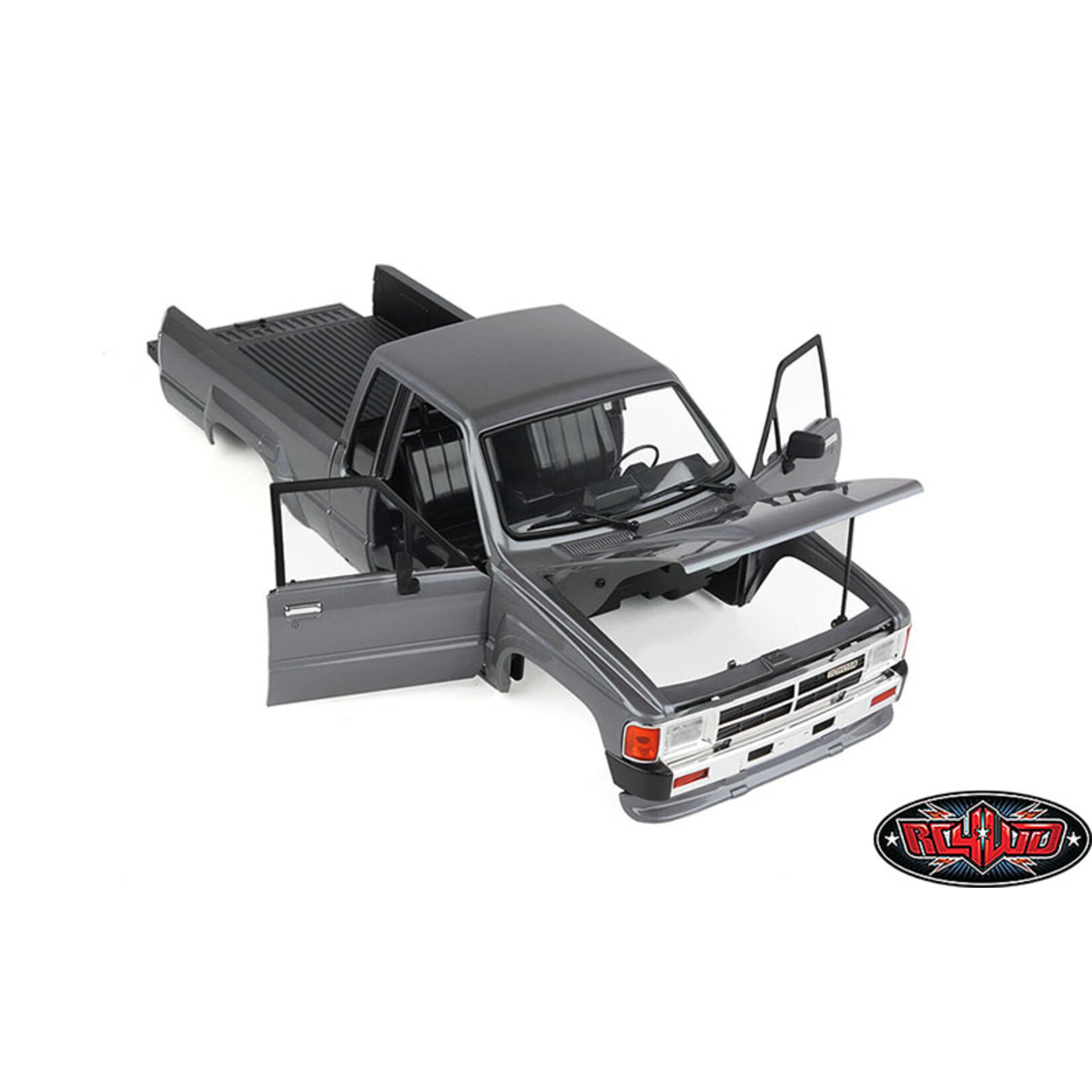 RC4WD #Z-B0271 RC4WD 1987 Toyota XtraCab Hard Body Complete Set (Grey)