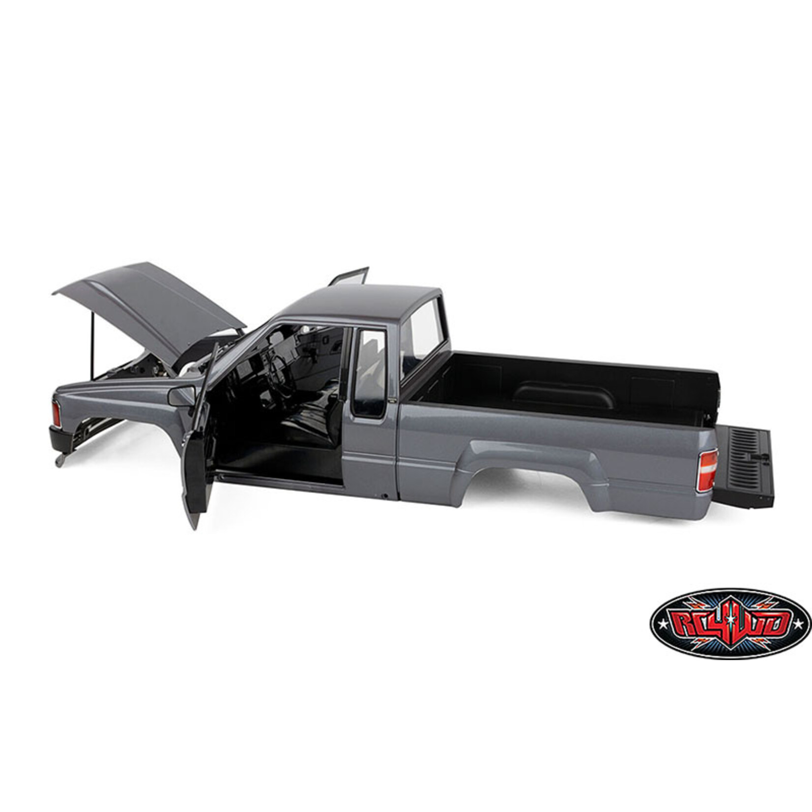 RC4WD #Z-B0271 RC4WD 1987 Toyota XtraCab Hard Body Complete Set (Grey)