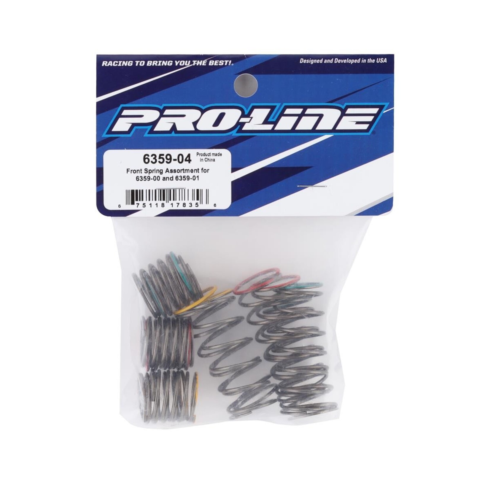 Pro-Line #6359-04 Pro-Line Arrma 4S BLX PowerStroke Front Spring Assortment
