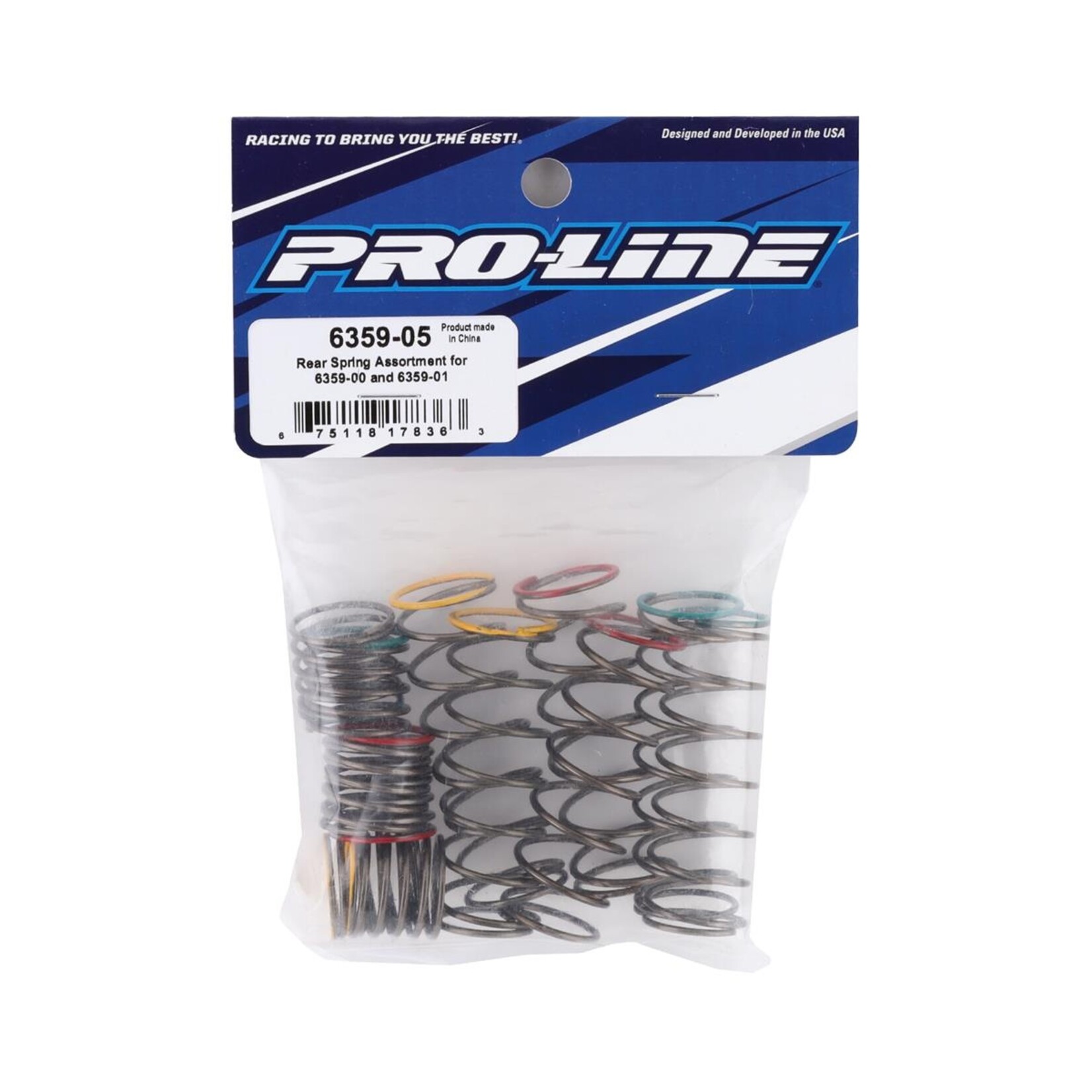 Pro-Line #6359-05 Pro-Line Arrma 4S BLX PowerStroke Rear Spring Assortment