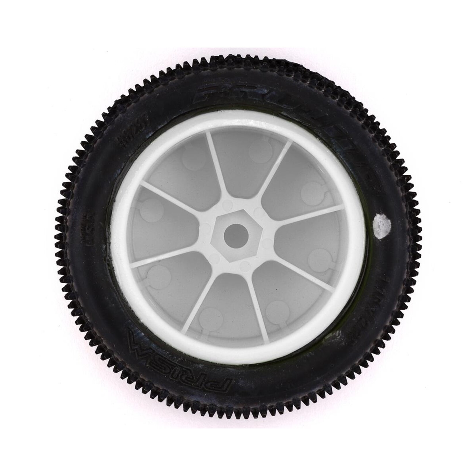 Pro-Line Pro-Line Mini-B Rear Pre-Mounted Prism Carpet Tire (White) (2) (Z3) #PRO829713