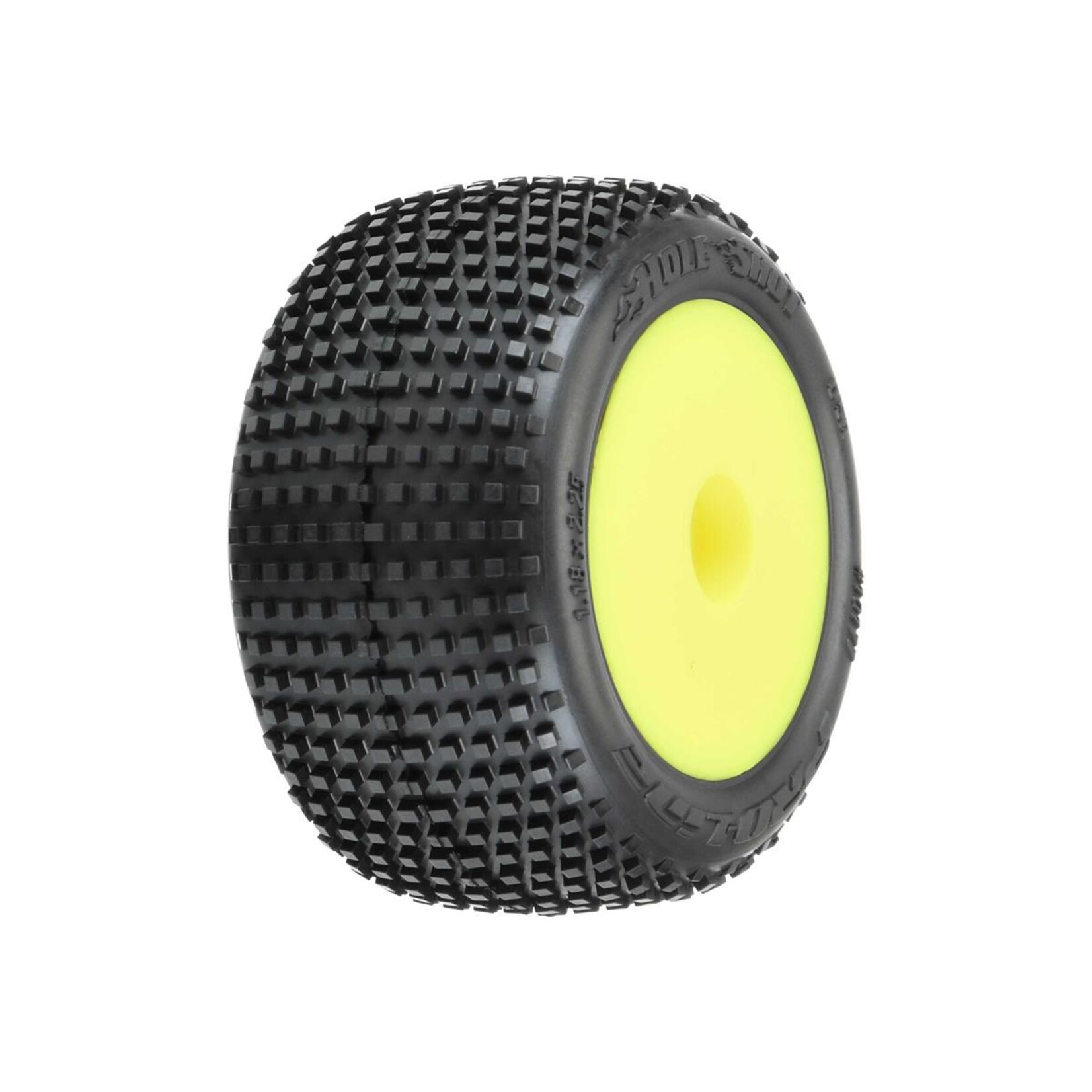 Pro-Line Pro-Line Mini-T 2.0 Hole Shot Pre-Mounted Tires (Yellow) (2) (M3) #10177-12