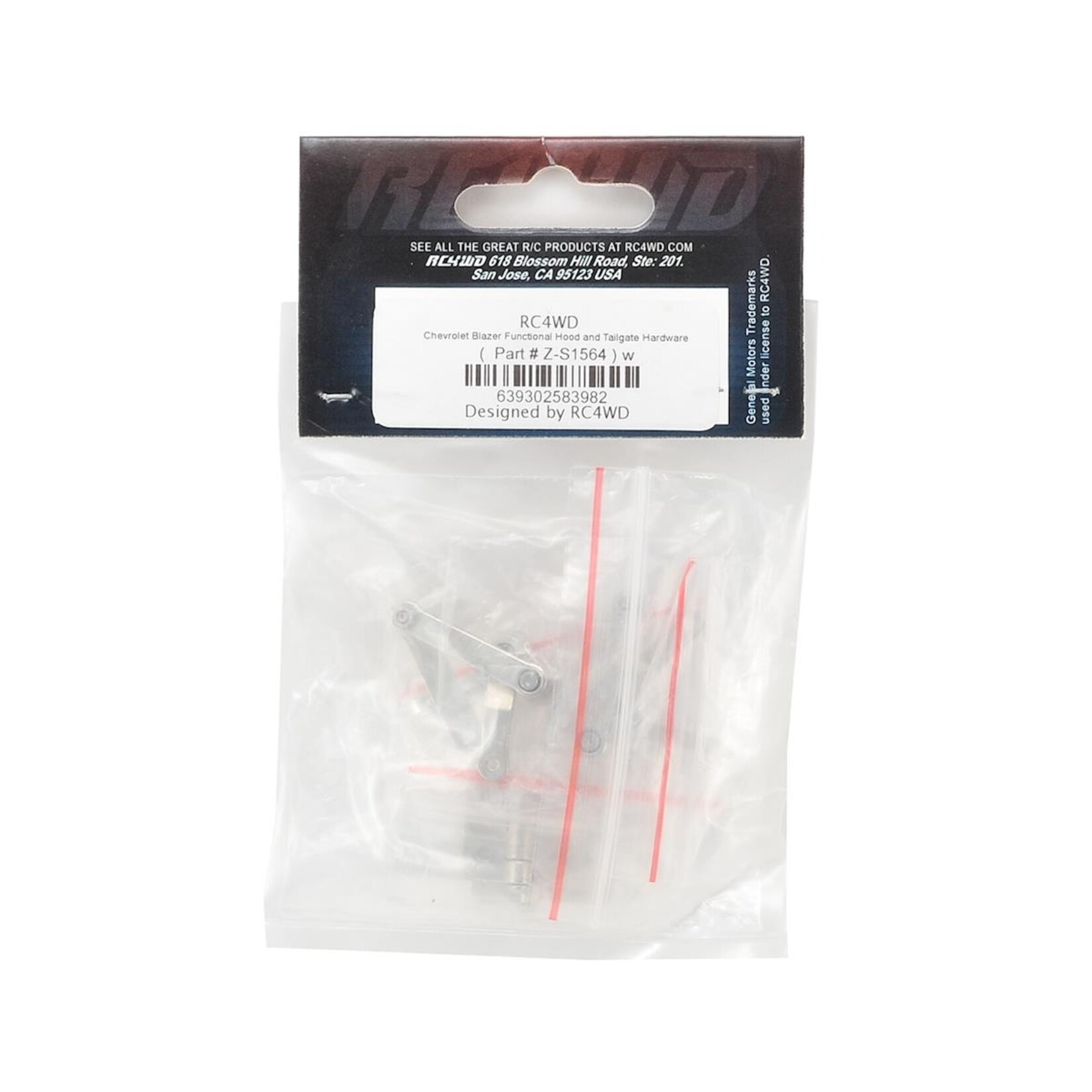 RC4WD #Z-S1564 RC4WD Chevrolet Blazer Hood & Tailgate Hardware Kit