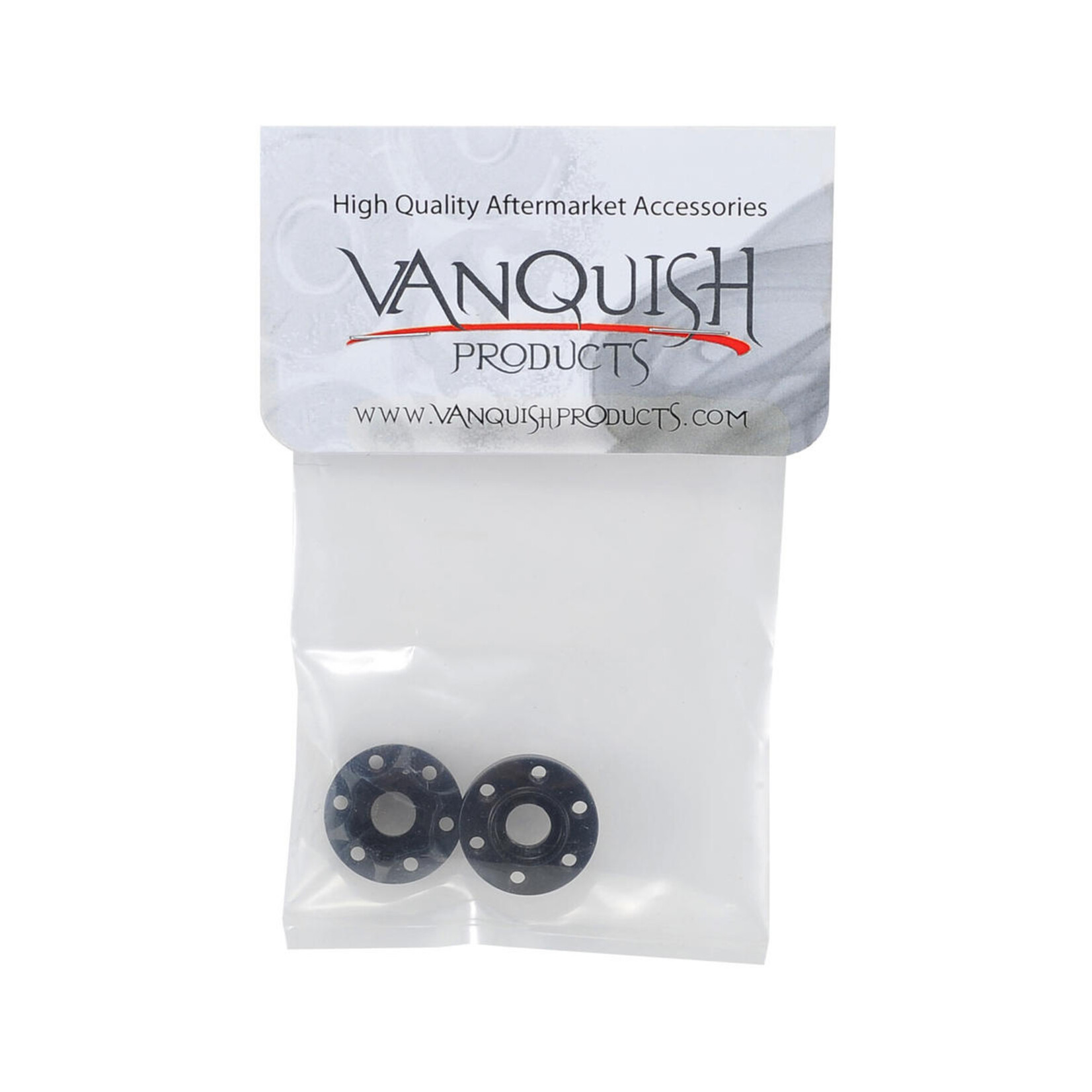Vanquish Products #VPS07112 Vanquish Products SLW 350 Hex Hub Set (Black) (2) (0.350" Width)