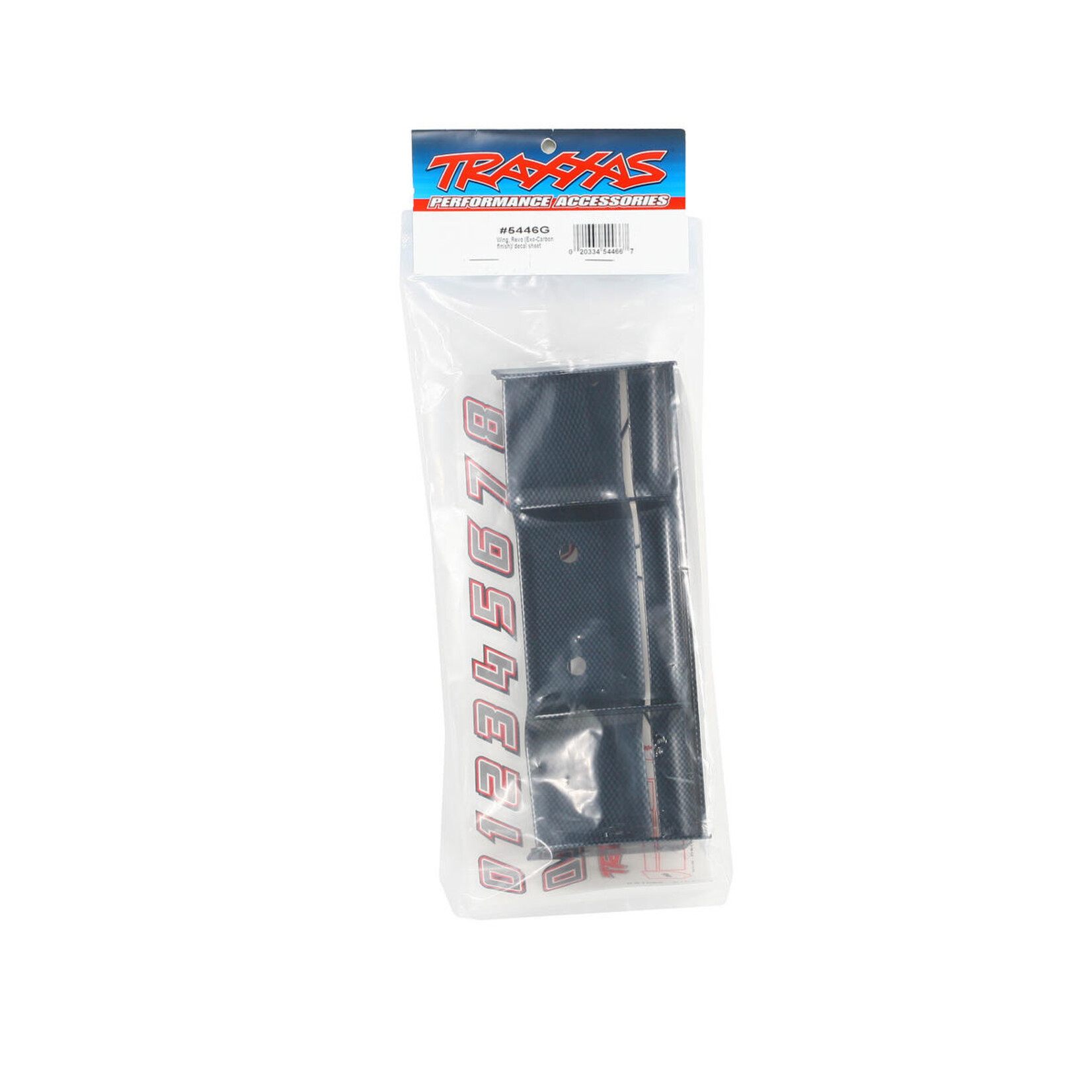 Traxxas Traxxas Exo-Carbon Finish Revo Wing #5446G
