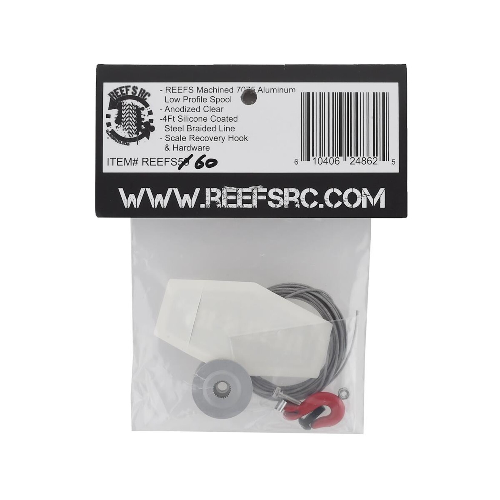 Reefs RC #REEFS60 Reefs RC Low Profile Winch Custom Spool Kit