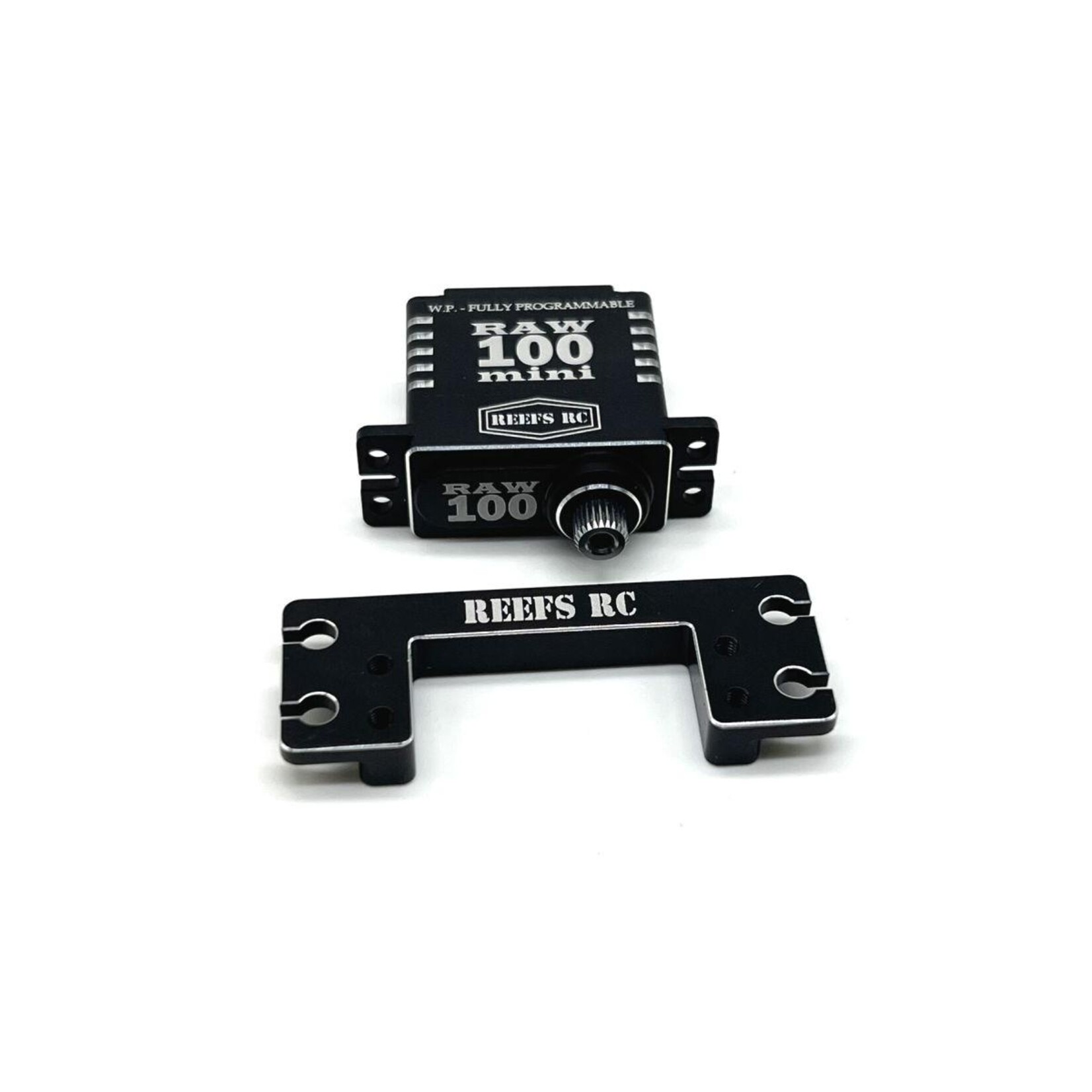 Reefs RC #REEFS150 Reefs RC RAW100 CNC-Machined Aluminum Servo Mount (Mini to Standard)