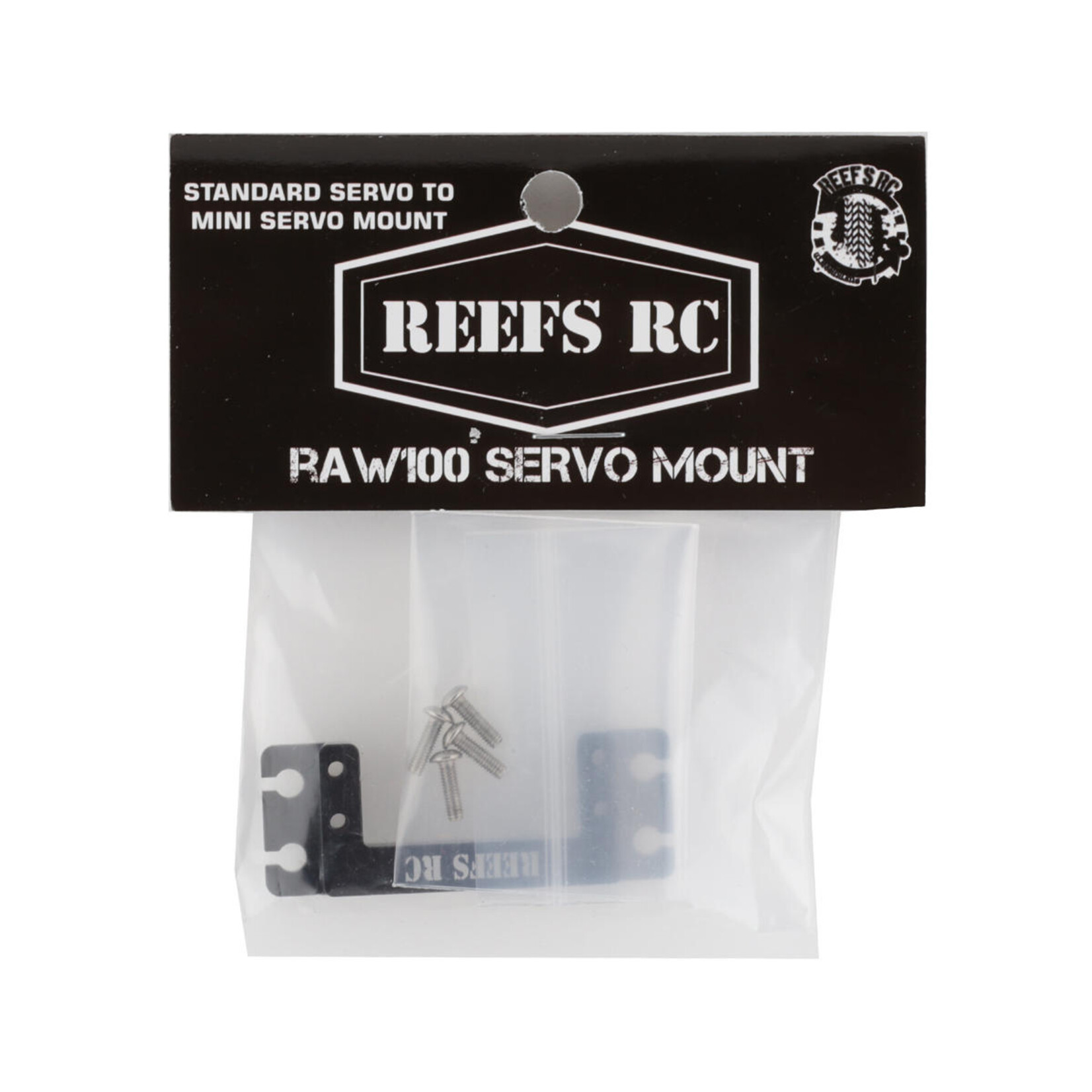 Reefs RC #REEFS150 Reefs RC RAW100 CNC-Machined Aluminum Servo Mount (Mini to Standard)
