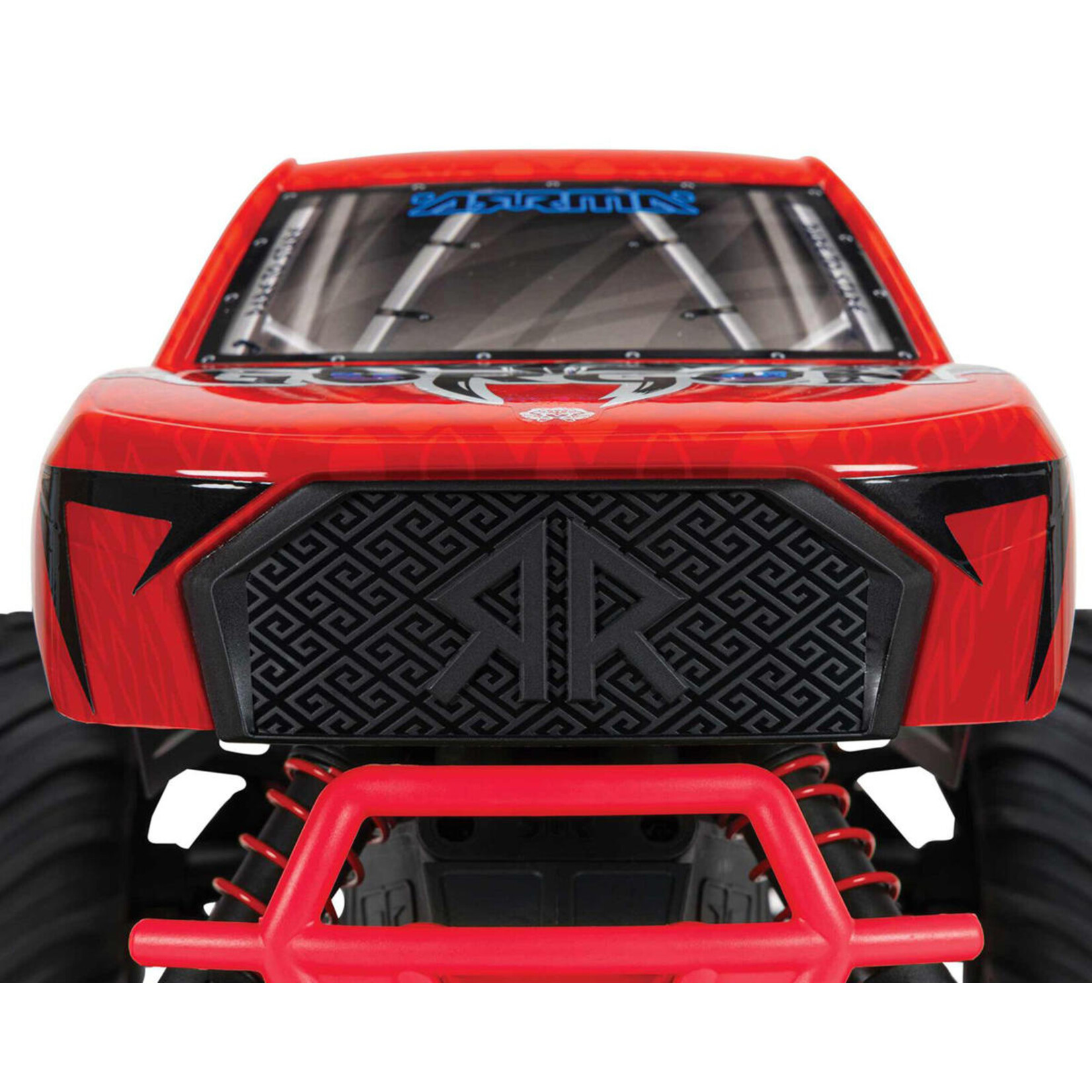 ARRMA #ARA3230ST2 Arrma Gorgon 4X2 MEGA 550 Brushed 1/10 Monster Truck RTR (Red) w/SLT2 2.4GHz Radio, Battery & Charger