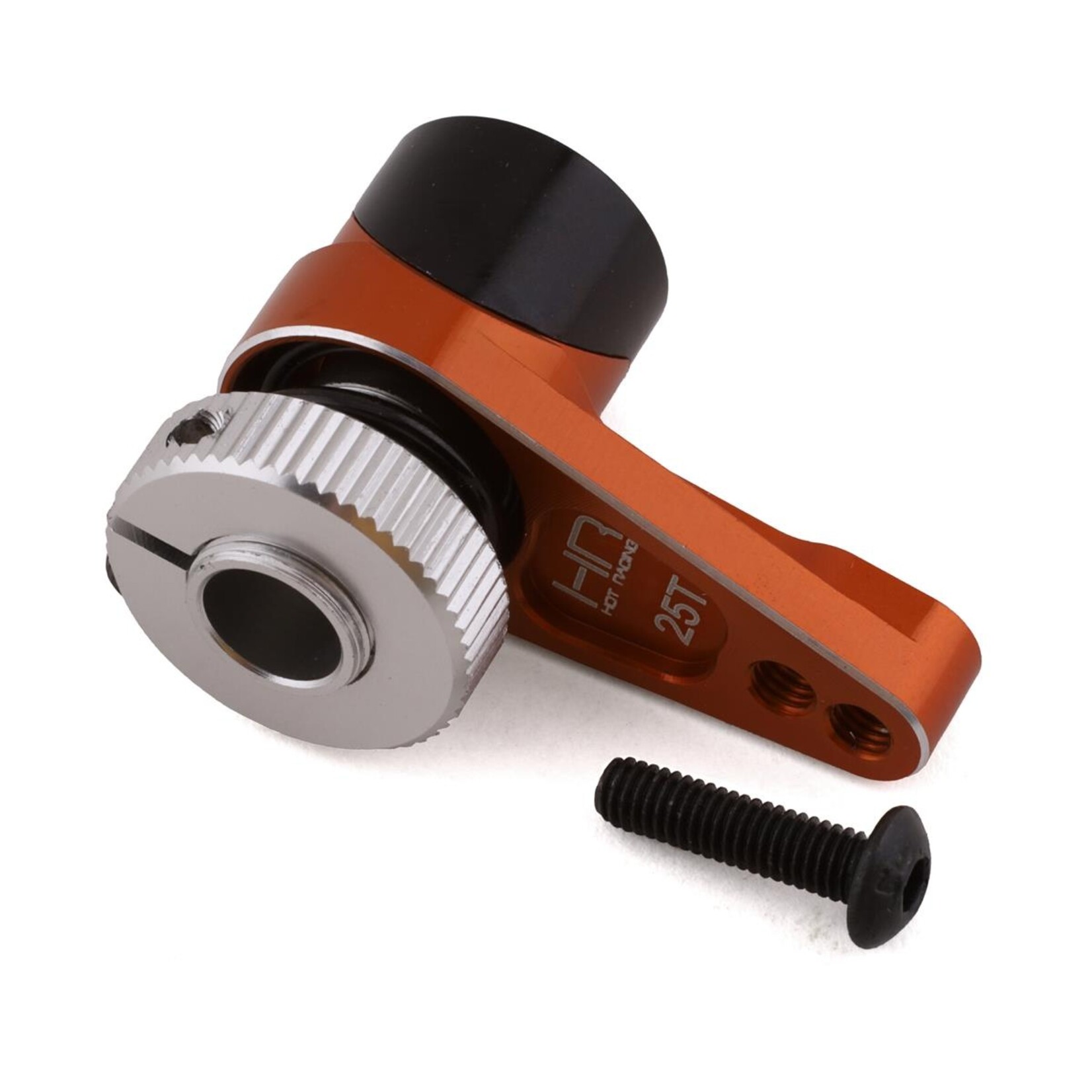 Hot Racing #RBA48SH25 Hot Racing Axial RBX10 Ryft Aluminum Adjustable Clamping Nut Servo Saver (25T)