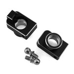 Losi #LOS311005 Losi Mini-T 2.0 Aluminum Rear Hub Set (Black)