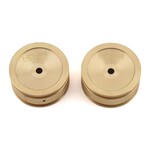 Hot Racing #SXTF265H Hot Racing Axial SCX24 Brass Wheel (2) (40g)