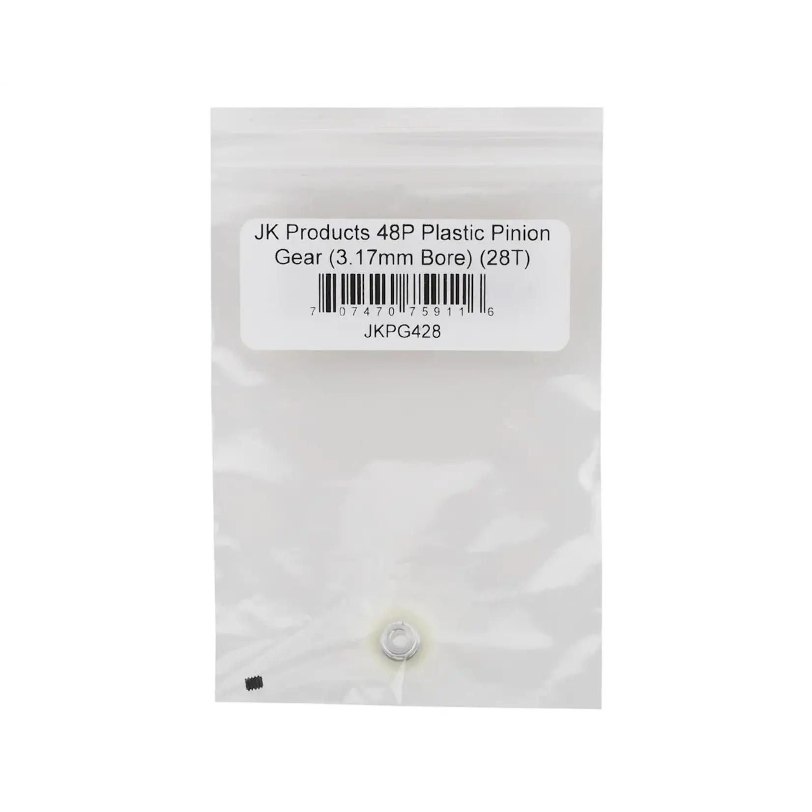 JK Products #JKPG428 JK Products 48P Plastic Pinion Gear (3.17mm Bore) (28T)